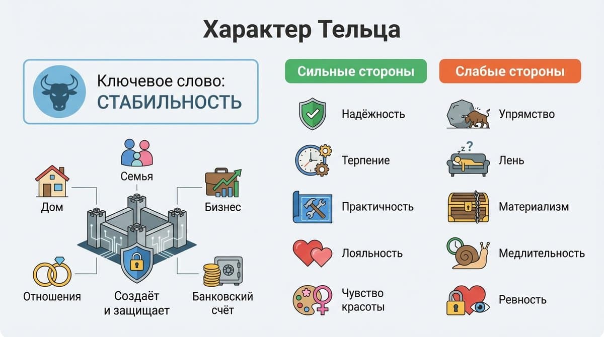 Характер Тельца