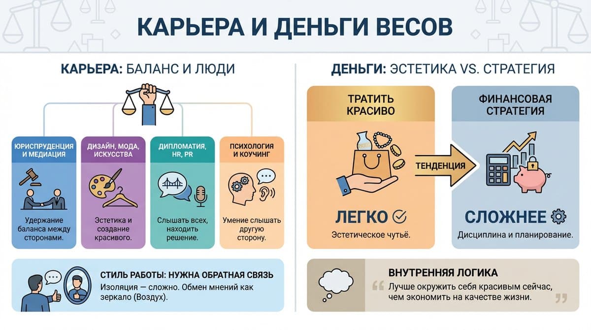 Карьера и деньги Весов
