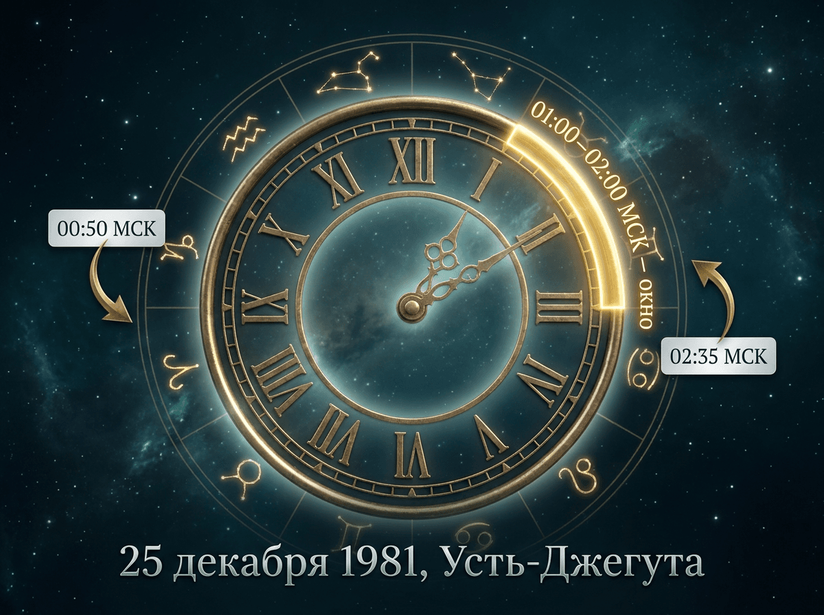 Схема валидного окна ректификации 08:12–08:30 МСК
