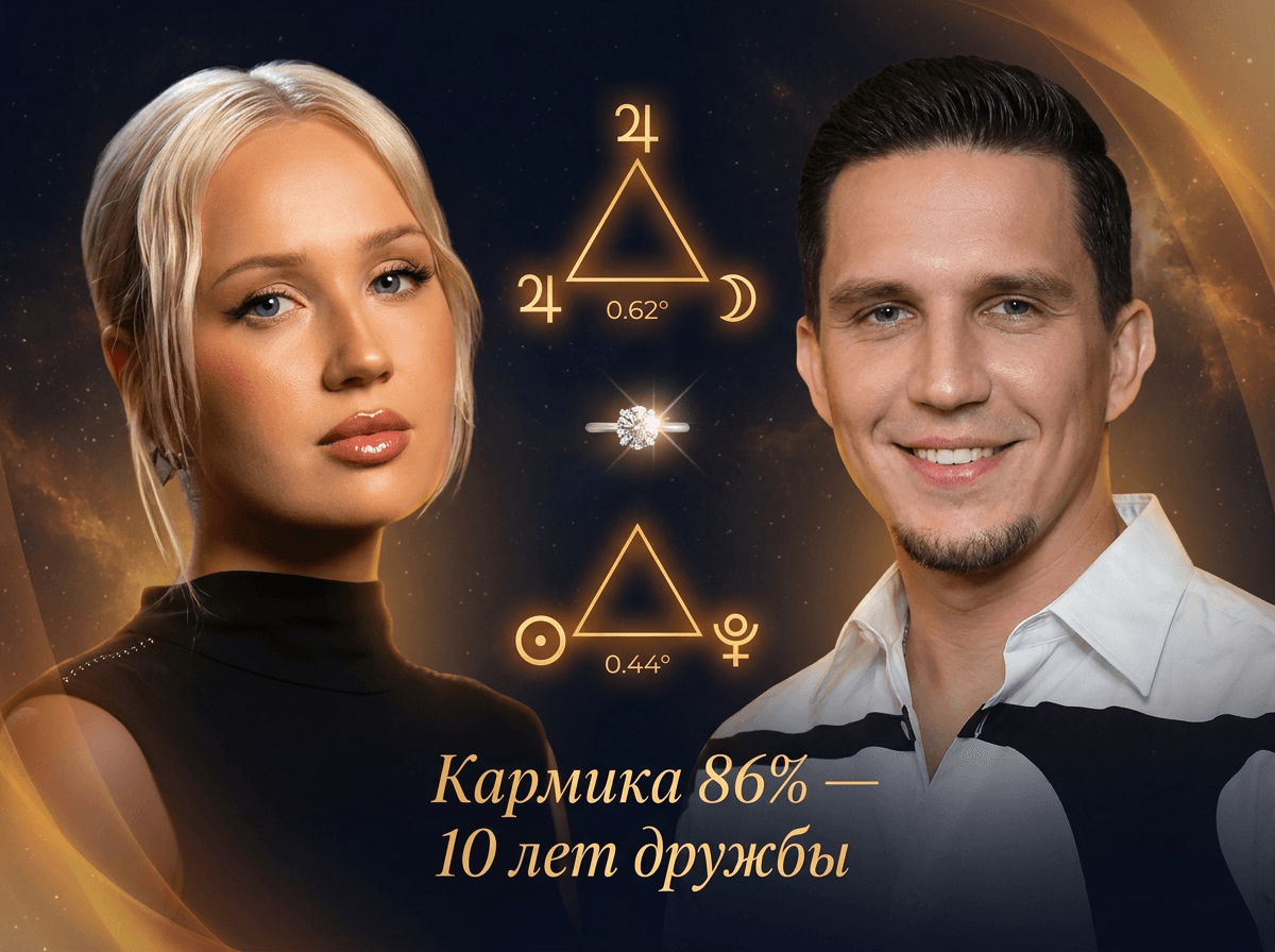Клава Кока и Дмитрий Масленников — иллюстрация к разбору совместимости