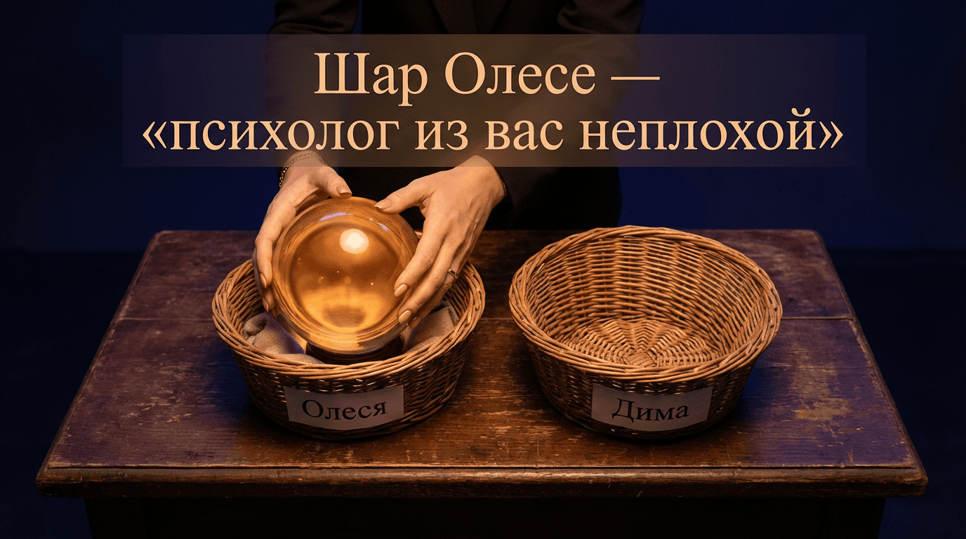 Сцена из эфира: Ритуал очищения «волчьим заговором» и шар Олесе
