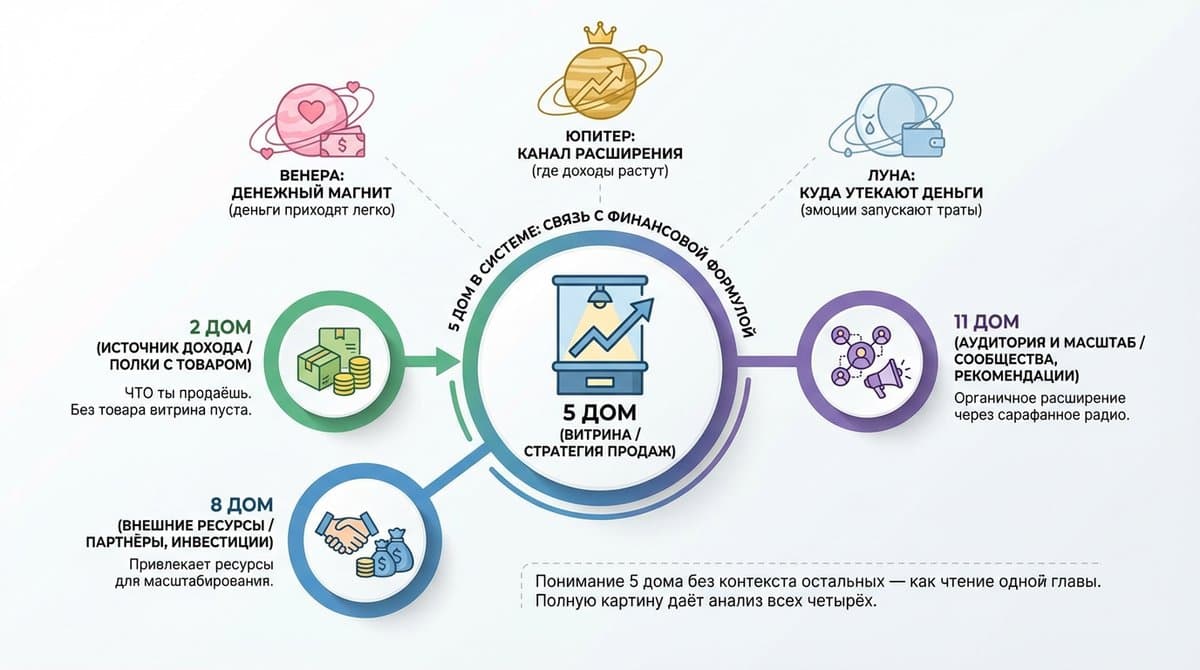 5 дом в системе финансовой формулы