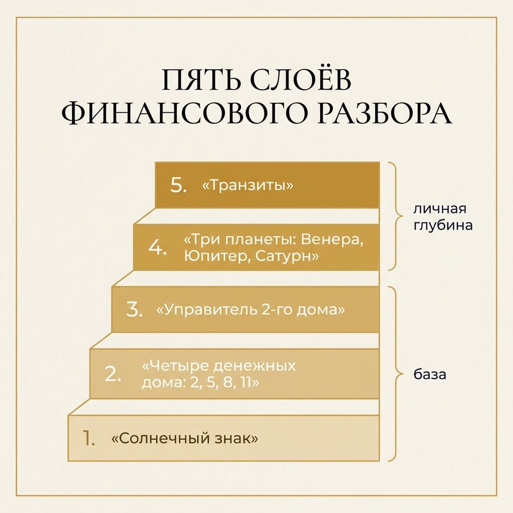 Пять слоёв: как устроен финансовый разбор