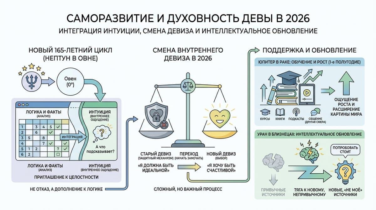 Прогноз для Девы по кварталам 2026