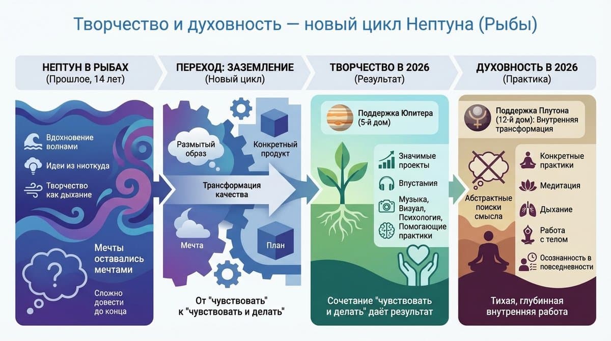 Прогноз для Рыб по кварталам 2026