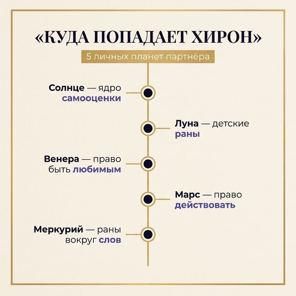 Что Хирон делает в паре