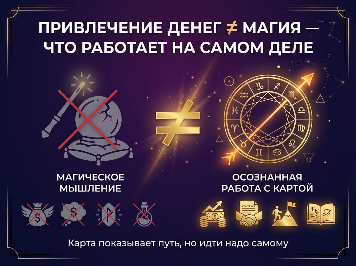 Не магия притяжения, а навигация