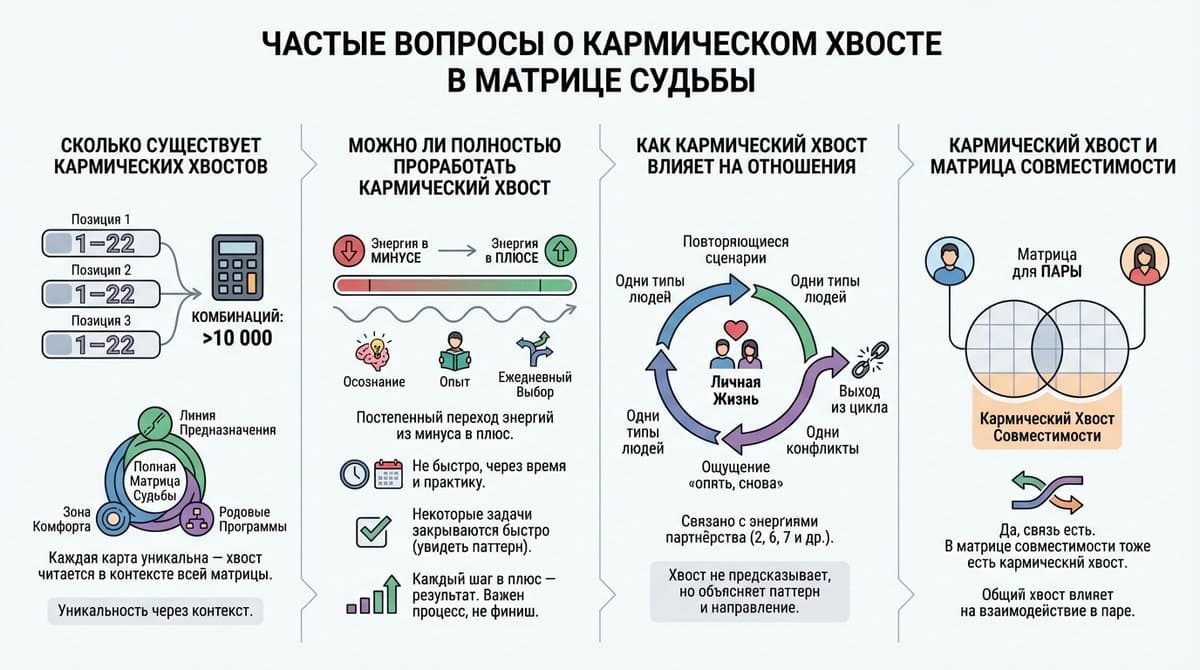 Частые вопросы о кармическом хвосте