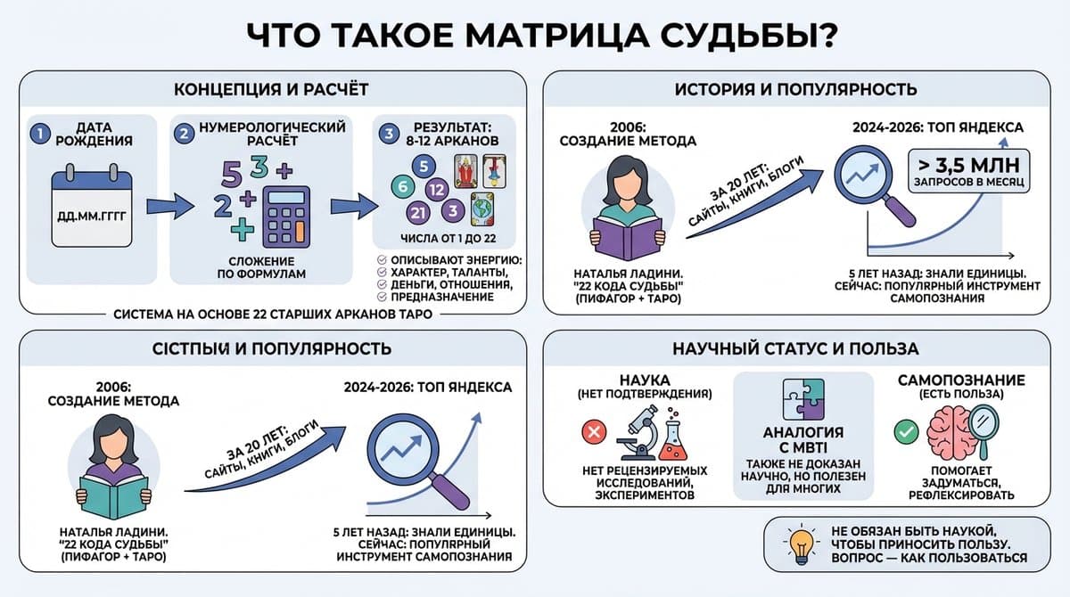 Что такое матрица судьбы простыми словами