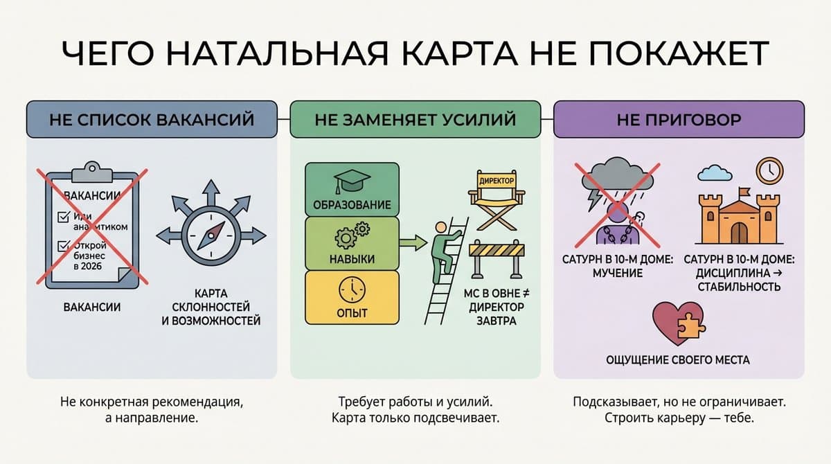 Чего натальная карта не покажет