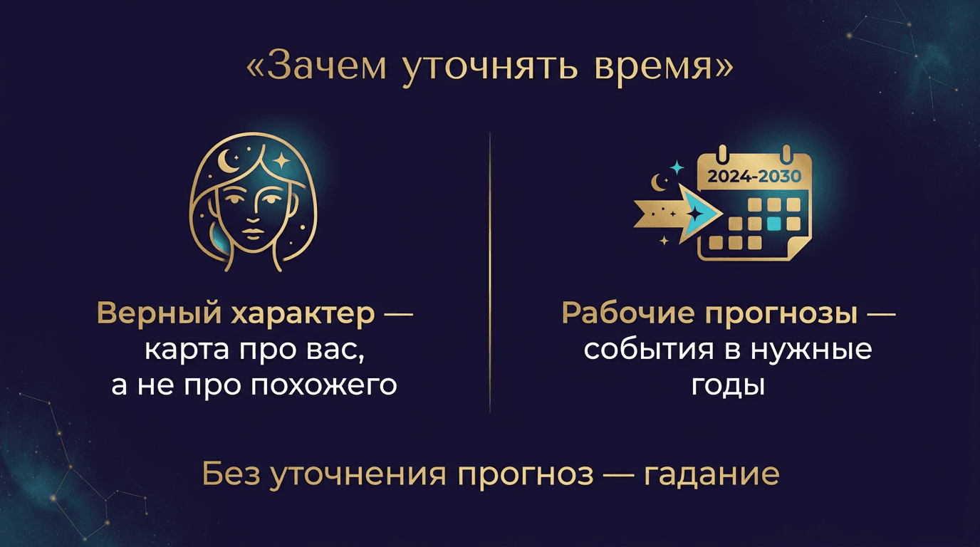 Что это даёт: верный характер и рабочие прогнозы