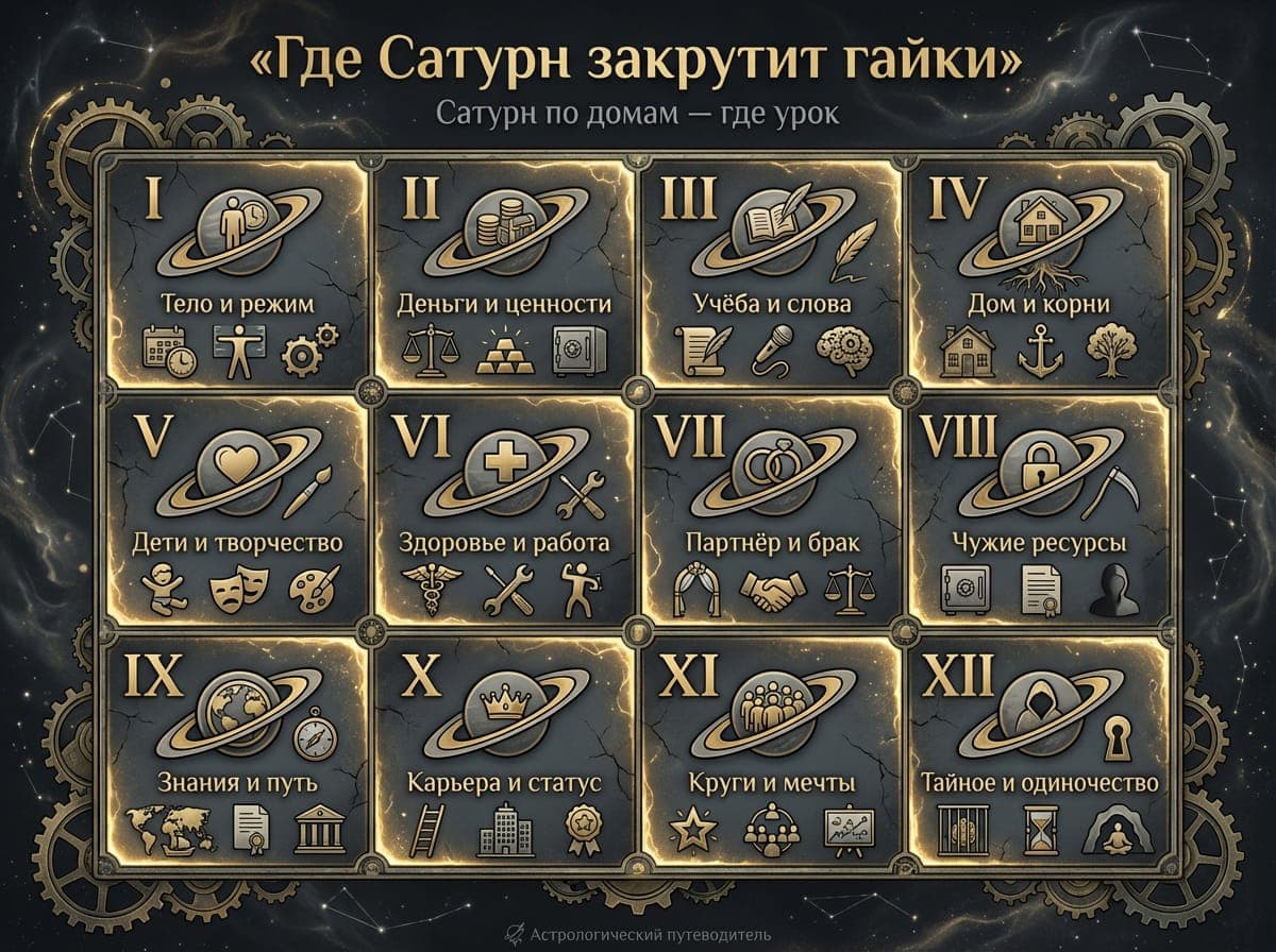 Что значит «дружить» с Сатурном