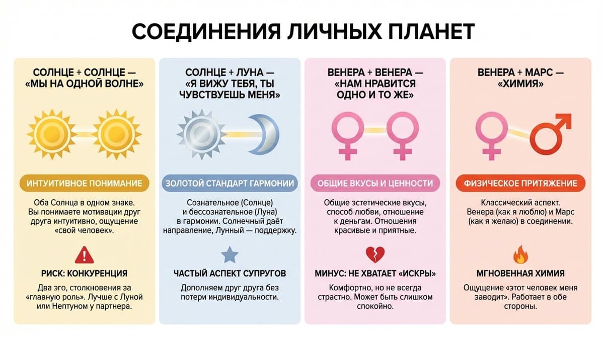Когда сходятся личные планеты