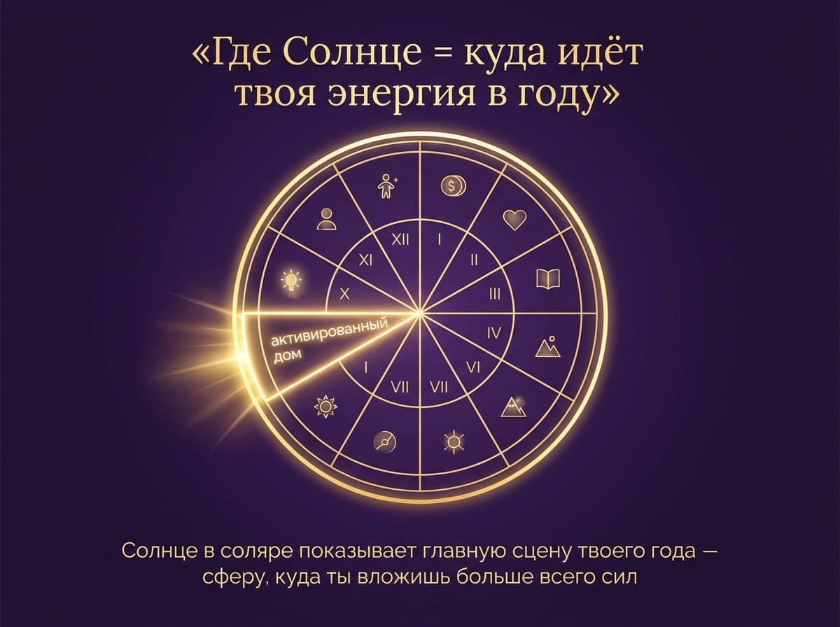 Что показывает дом Солнца, а чего он не показывает