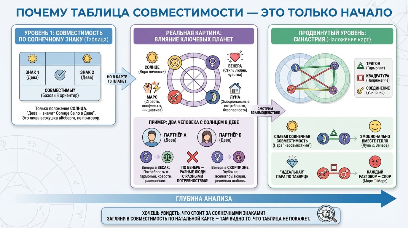 Почему таблица совместимости — это только начало
