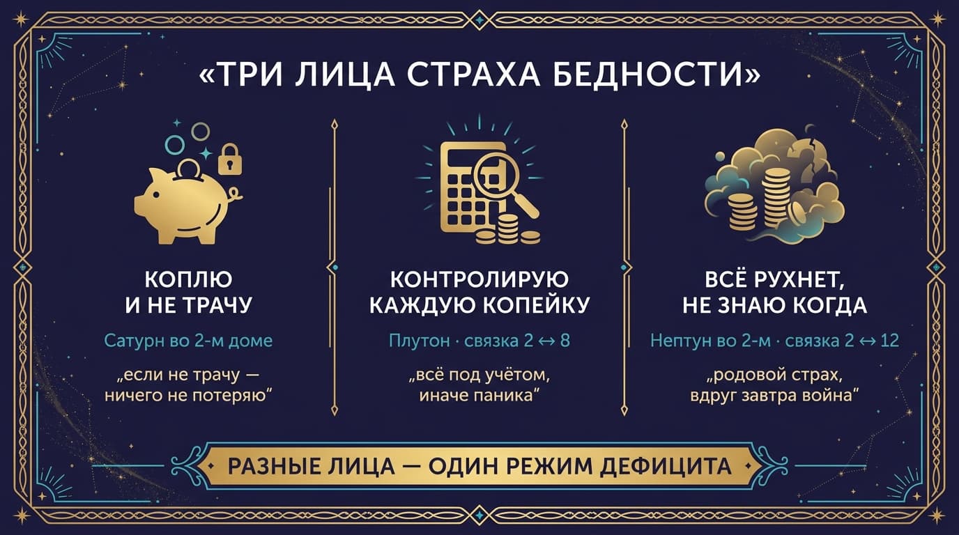Три лица страха бедности
