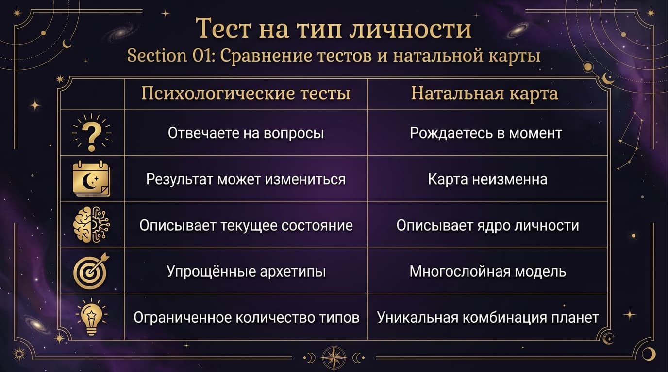 Почему тесты-опросники дают разные результаты