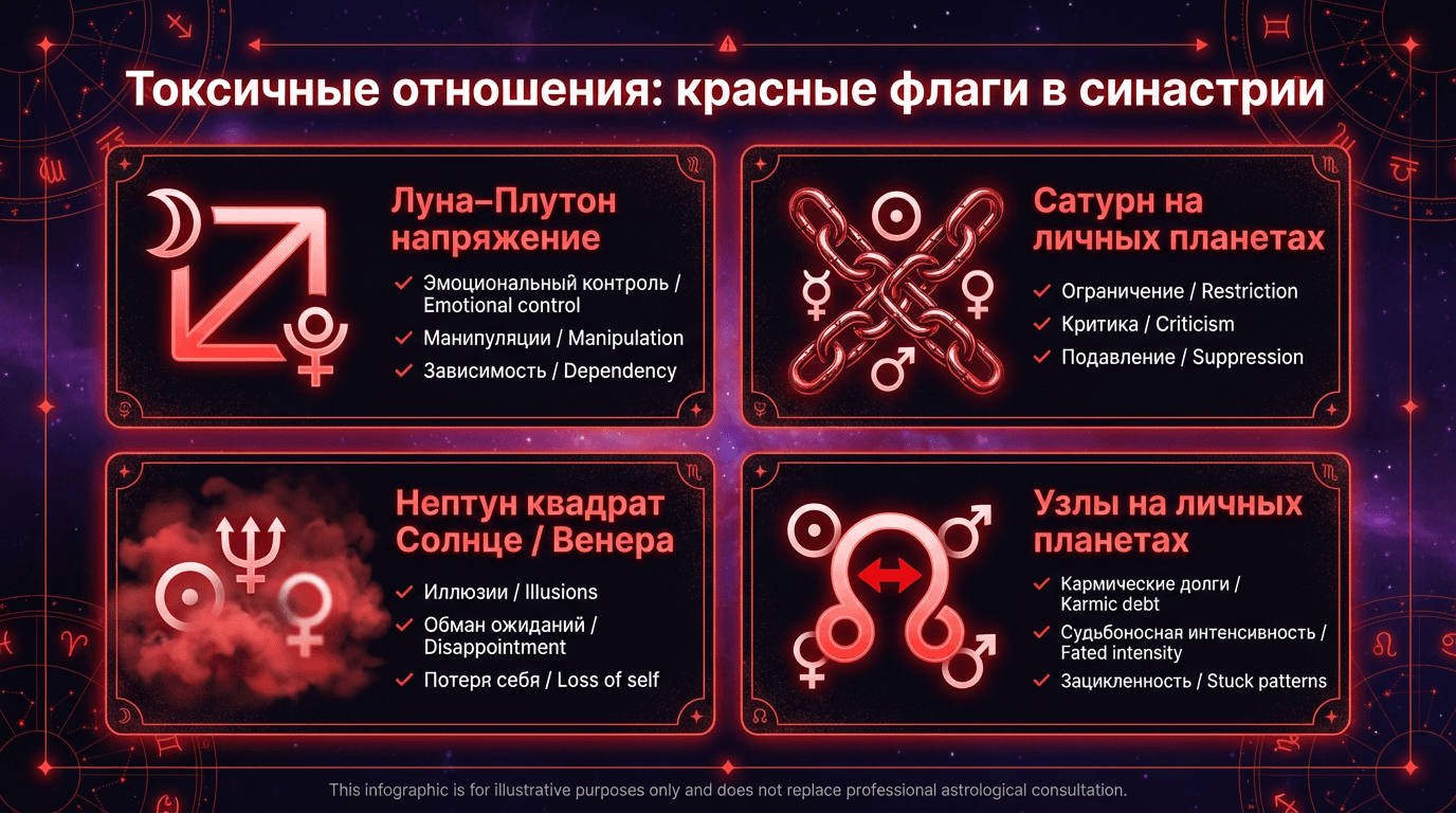 Что такое токсичность в синастрии