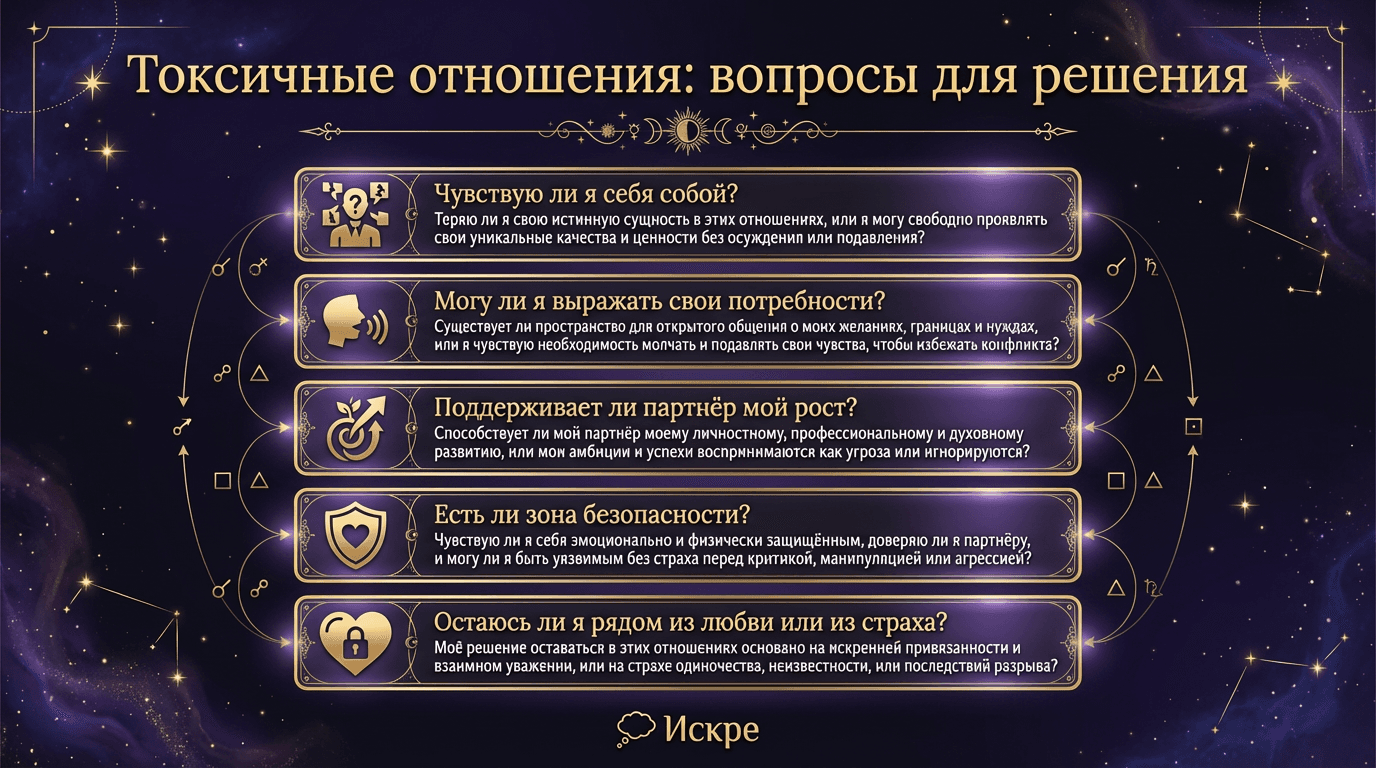 Что в синастрии говорит о здоровых отношениях