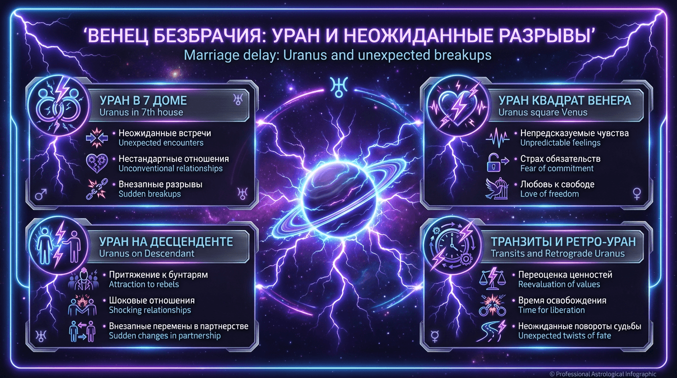 Сатурн в 7-м доме: задержка, а не запрет