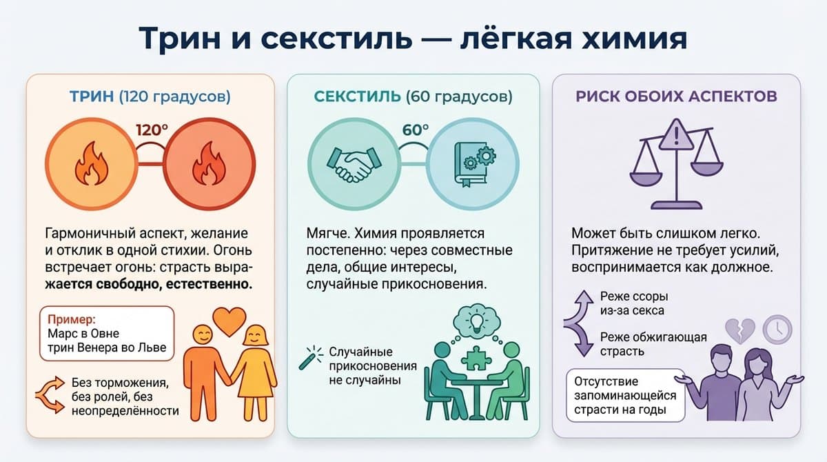 Лёгкая химия трина и секстиля