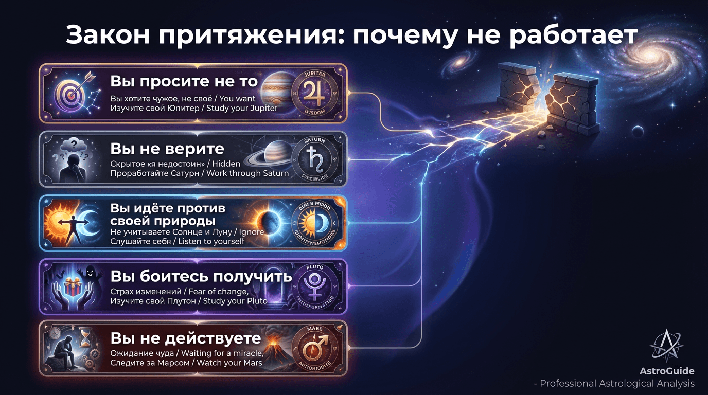 Какие эмоции включают вашу способность притягивать?
